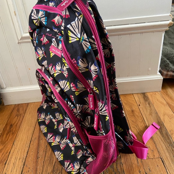 Vera Bradley laptop Colorful pencil print Backpack - Picture 2 of 6